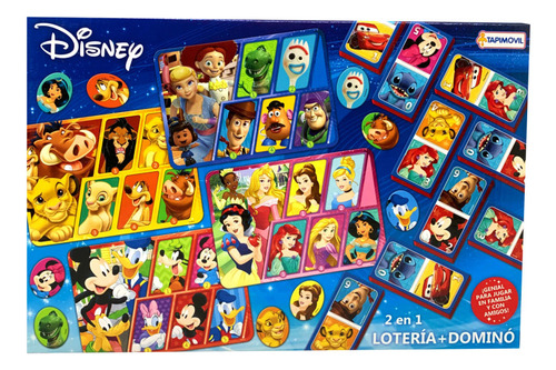 2en1 - Domino Y Loteria Disney