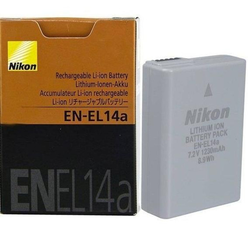 Bateria Recarregável Nikon En-el14a