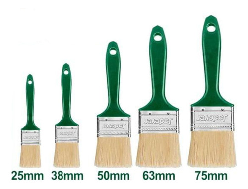 Set De Brochas Para Pintura En Base De Aceite 5pcs - Jdpb195
