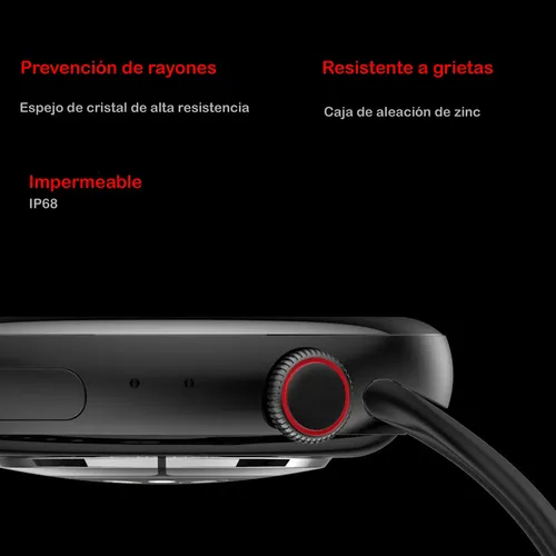 Smart Watch Full Touch Llamada Sport Ritmo Electrocardio