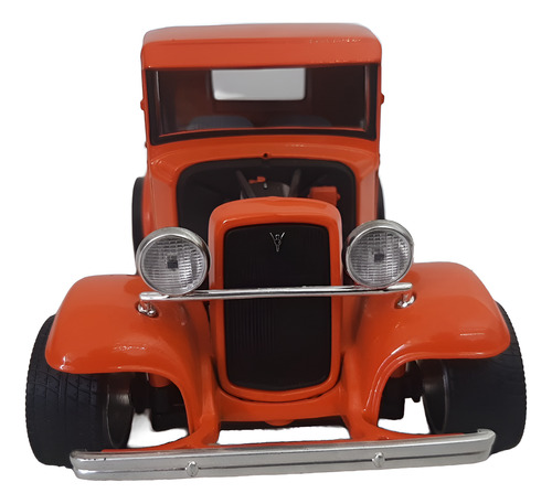 Miniatura Ford Pick-up Pro Street 1934 - Road Signature 1:18 Laranja (Usado)