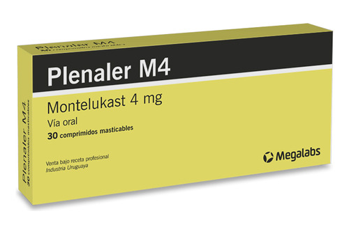 Plenaler® M 4 Mg X 30 Comprimidos Masticables