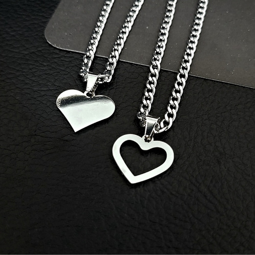 Collar Novios Pareja Collar Amistad Amor Pulseras Corazón 