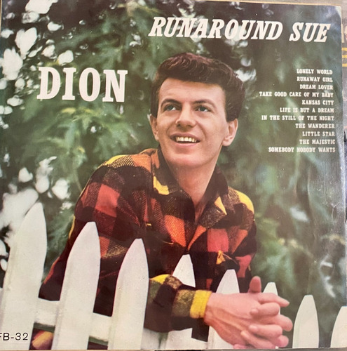 Lp Dion - Runaround Sue 1962 Original Mono (Usado)