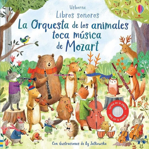 Libro La Orquesta De Los Animales Toca Musica De Mozart