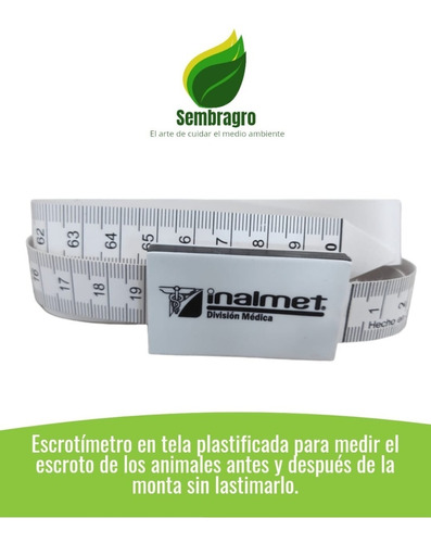 Escrotimetro -  Cinta De Medicion De Escroto Veterinario