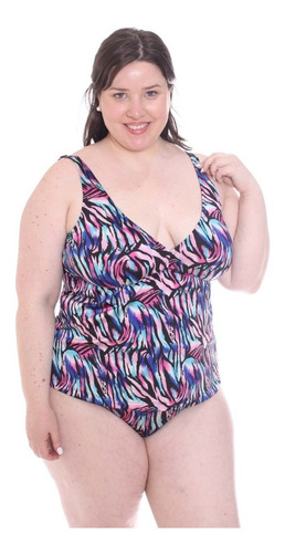 Imagen 3 de 8 de Malla Tankini Mujer Talles Super Grandes Especiales Art 240