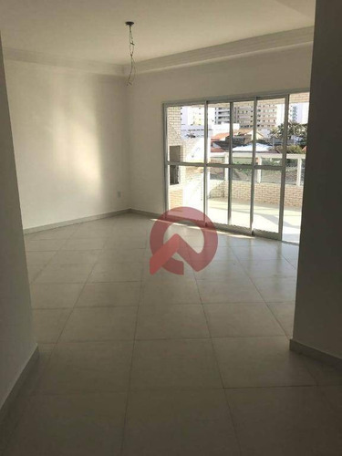 Imagem 5 de 13 de Apartamento Com 3 Dormitórios À Venda, 132 M² Por R$ 470.000,00 - Vila Guilhermina - Praia Grande/sp - Ap2743