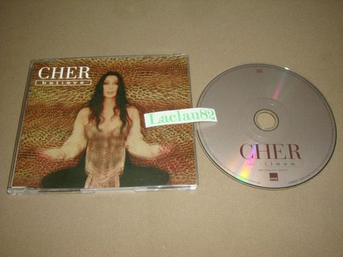 Cher Believe 1998 Warner Cd Single 3 Tracks Mexico