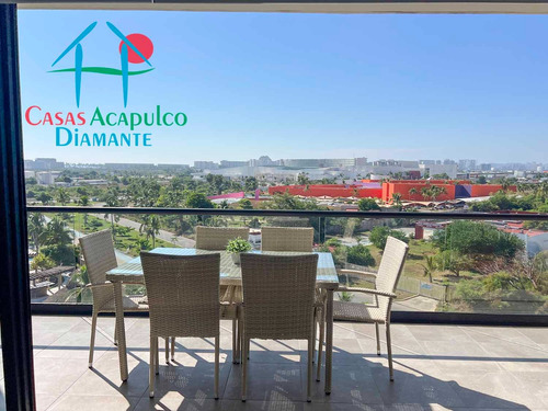 Cad Altamar Calypso 601. Terraza Con Vista A Las Albercas