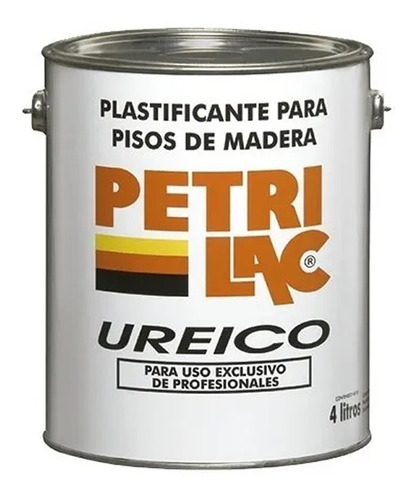 Petrilac Laca Plastificante Ureico Pisos Madera 4 L Satin Eg