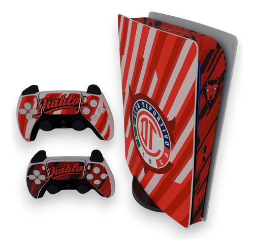 Skin Club Toluca Para Playstation 5 Digital Ps5 + 2stickers Toluca_1