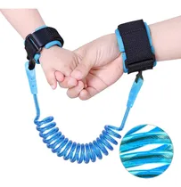 Comprar Saygogo - Muñequera Antipérdida, Para Niños, Con Gancho Y Bucle De Seguridad Al Aire Última Intervensión, Con Elástico Firme Y Flexible, Adecuado Para Bebés, Bebés Y Niños, 1 Paquete (longitud 1,5 M)