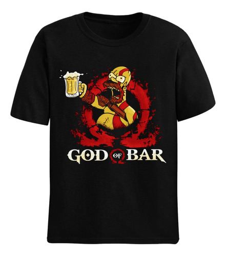 Polo / Personalizado / Homero / God Of Bar