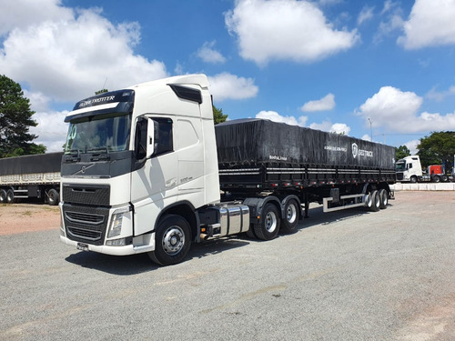 Imagem 2 de 11 de Volvo Fh500 Trucado 20 E Carreta Graneleira 13.5m Noma 2022