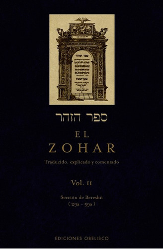 Libro- Zohar, El, Vol. Ii -original