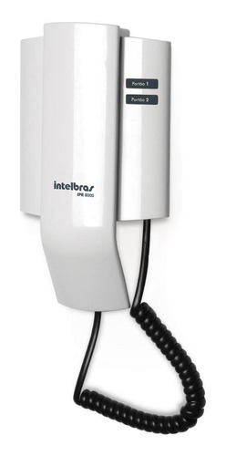 Extensión de audio para intercomunicador Intelbras Ipr 8000 Ipr 8010, color blanco, 110/220 V