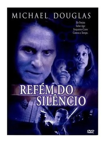 Dvd Refem Do Silencio - Michael Douglas - Lacrado