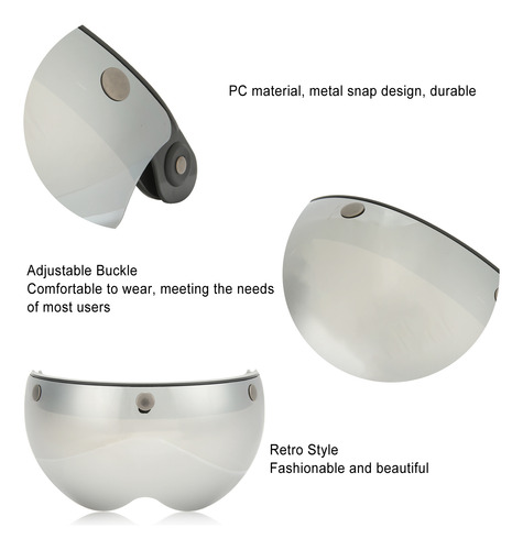 Visera Para Casco, Resistente Al Viento, A Prueba De Arena,