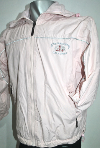 Campera Reversible Abrigada E Impermeable Retro. Talle M