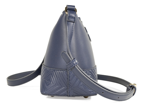 Bolsa Crossbody Cloe Para Mujer Mediana Atemporal Color Azul marino