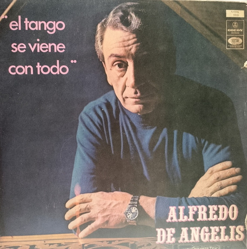 Alfredo De Angelis - El Tango Se Viene Con Todo. Lp Vinilo