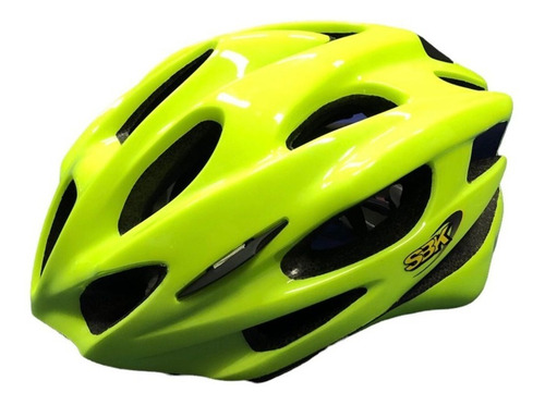 Imagen 2 de 7 de Casco Ciclista In Mold Liviano Ventilado + Luces Bici Ruta