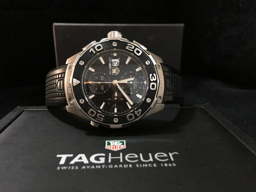 Tag Heuer Aquarecer 500 44mm Automático Cronógrafo Safira