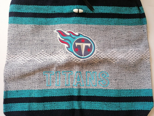 Morral Telar Artesanal Nfl Tenesse Titans Afc