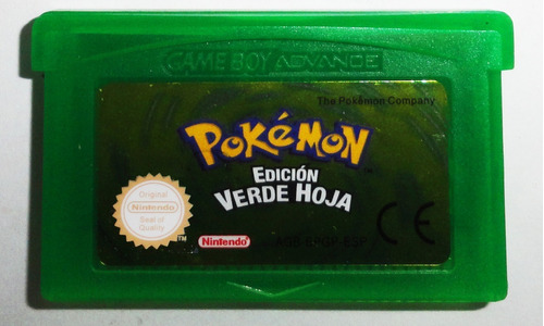 Pokemon Verde Hoja Español Graba Game Boy Advance - Loc