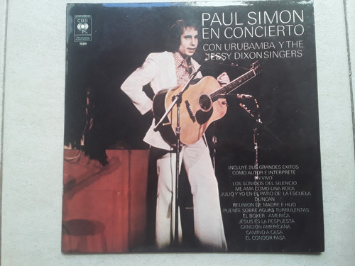 Paul Simon - En Concierto - Lp Vinilo / Kktus