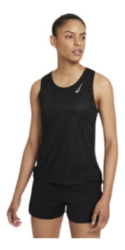Poleras Nike Dri-fit Race Running Mujer Negro