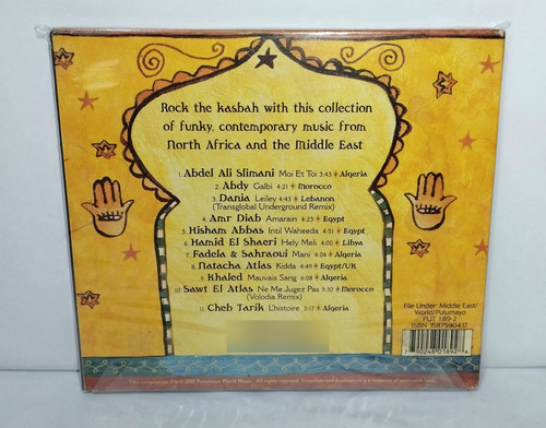 Cd Arabic Groove 2001 Putumayo Records (Usado)