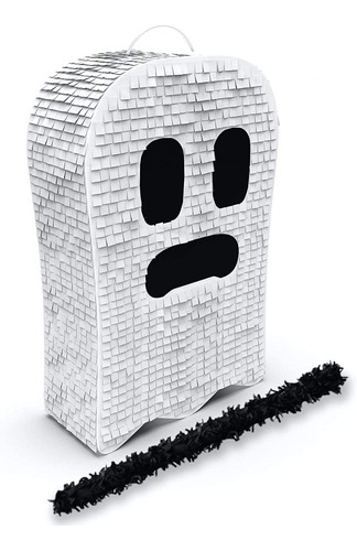 Get A Pinata Ghost - Pinata De Halloween Con Palo, 17.1 X 10