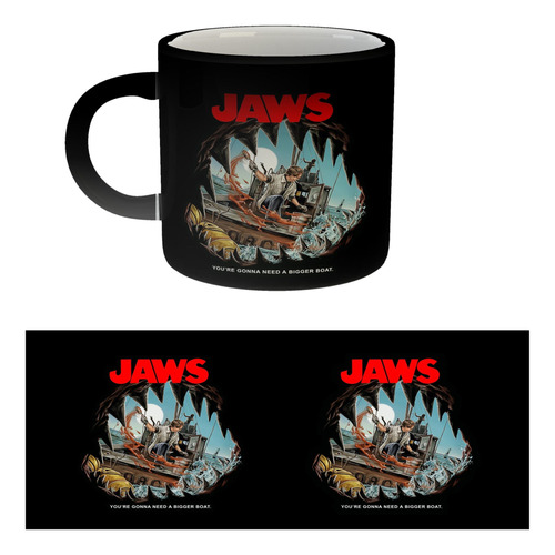 Taza Mágica Tiburón Jaws |de Hoy No Pasa| 5