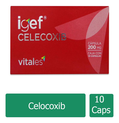 Igef 200 Mg Caja Con 10 Cápsulas