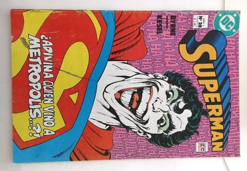 Comic Dc: Superman #28. Editorial Perfil