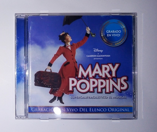 Mary Poppins Musical Broadway - Cd Soundtrack Disney - C*f (Usado)