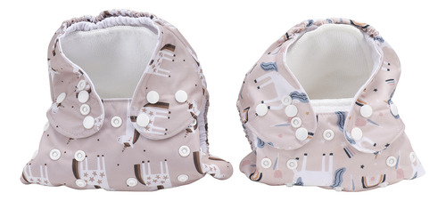 Pañales De Bolsillo, 2 Piezas De Tela Para Bebés, Reutilizab