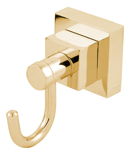 Cabide Luxo Dourado Para Banheiro