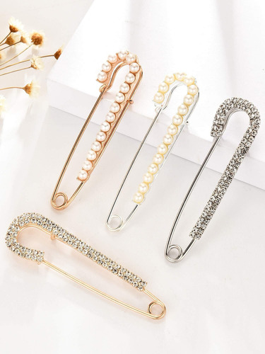 Broches De Mujer, Clips De Suéter Para Chal De Perla De Y