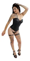 Comprar Corset Overbust Sobrebusto Cuero Gotico Rock Co1.0-3