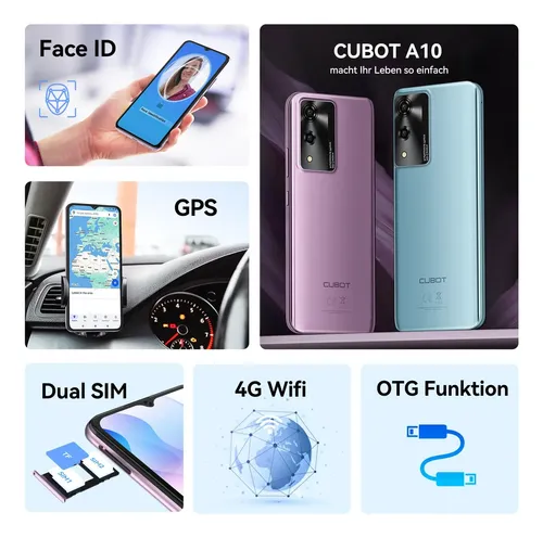 Celular Cubot A10 4+8gb/128gb +nota Fiscal | MercadoLivre