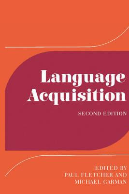Libro Language Acquisition : Studies In First Language De...