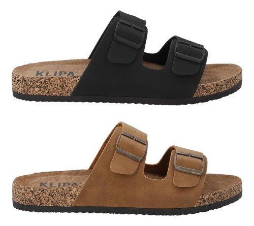 Sandalias 2pack Klipa  4003  Para Hombre Casuales En Bipack