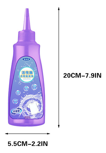 Quitamanchas Para Ropa Con Enzimas Activas H, 120 Ml, 2011