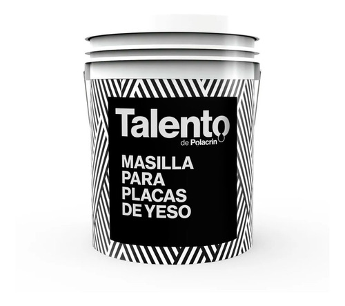 Masilla Para Placas De Yeso Talento | Polacrin | 6 Kg