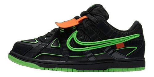 Tênis Nike Air Rubber Dunk Off-white Green Strike (ps)