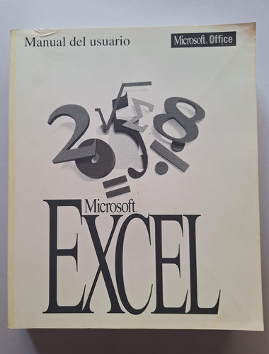 Manual Del Usuario Microsoft Exel - 1994 (Usado)