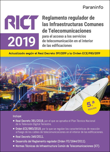 Reglamento Regulador De Las Infraestructuras Comunes De Tele, De Cerda Filiu, Luis Miguel. Editorial Ediciones Paraninfo, S.a, Tapa Blanda En Español